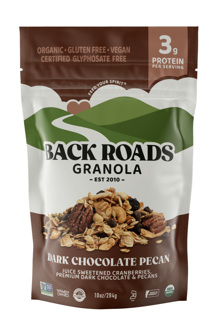 Dark Chocolate Pecan Granola - Back Roads Granola